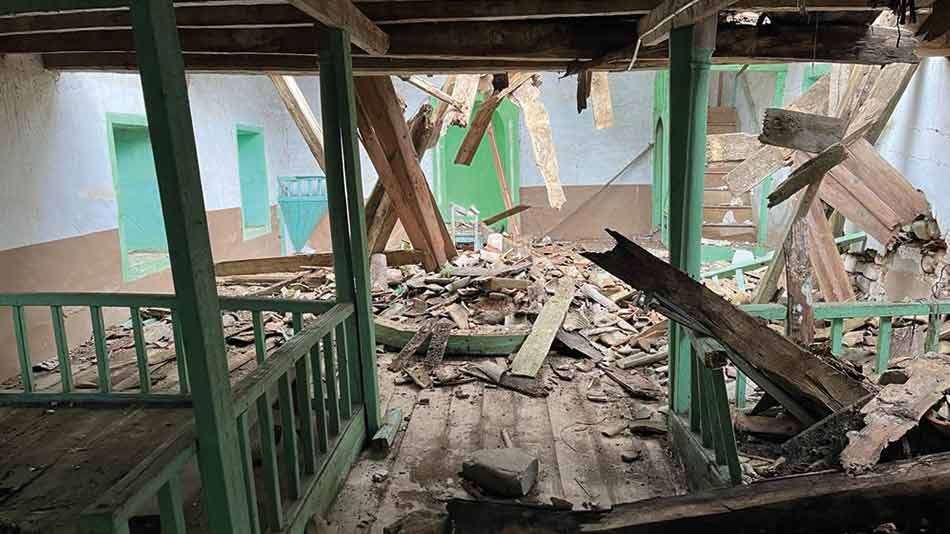 167 YILLIK CAMİ VİRANEYE DÖNDÜ