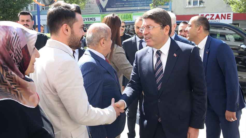 Adalet Bakanı Yılmaz Tunç, Çankırı'da incelemelerde bulundu