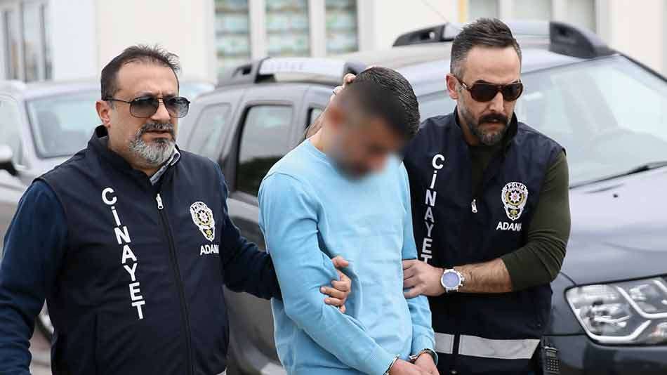 Adana'da alacak kavgasında bir kişiyi yaralayan zanlı tutuklandı