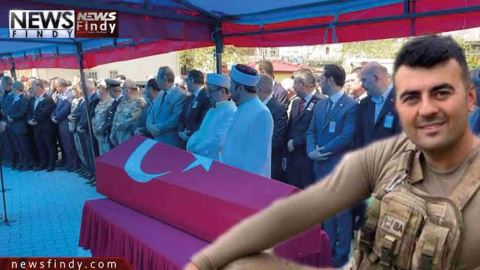 Adana'daki trafik kazasında şehit olan Jandarma Uzman Çavuş Yusuf Avan son yolculuğuna uğurlandı