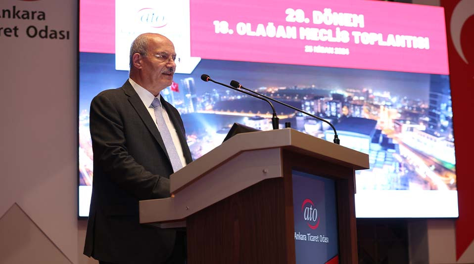 ATO Başkanı Baran ATO Meclis Toplantısı'nda Ankara'dan Direkt Uçuşlar Konusunu Değerlendirdi