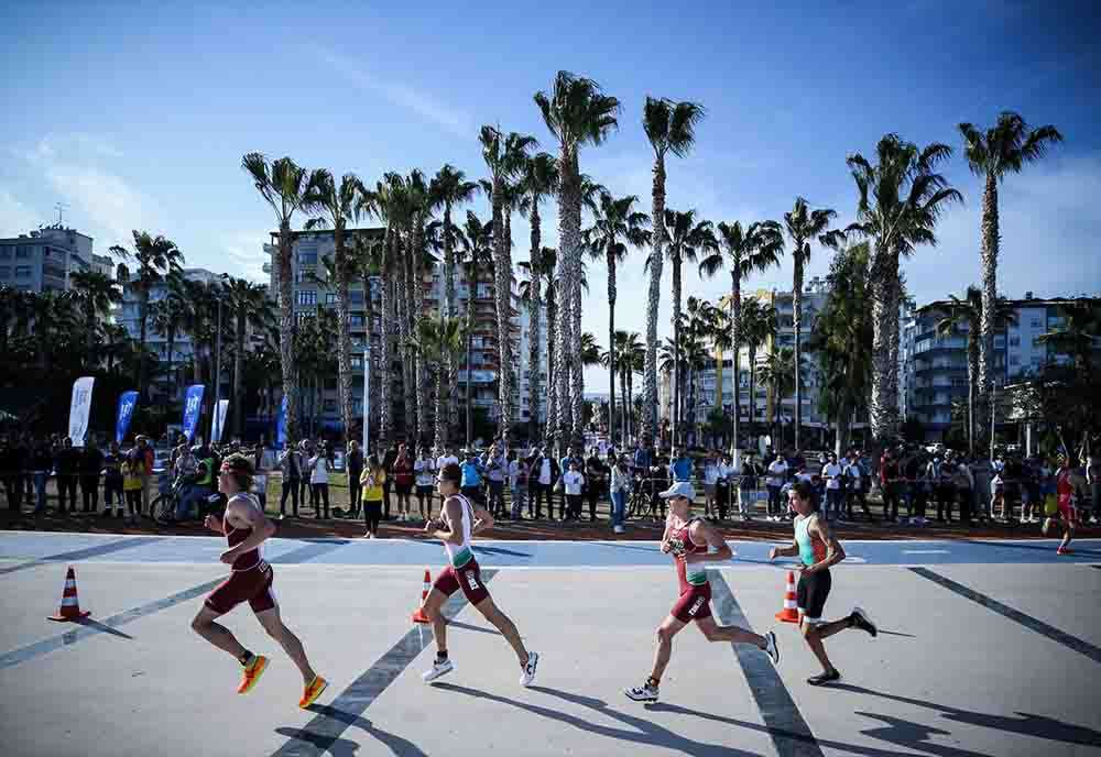 Avrupa Triatlon Kupası ilk gün yarışları tamamlandı