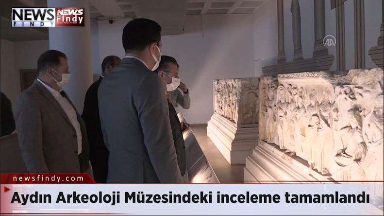 Aydın Arkeoloji Müzesindeki inceleme tamamlandı