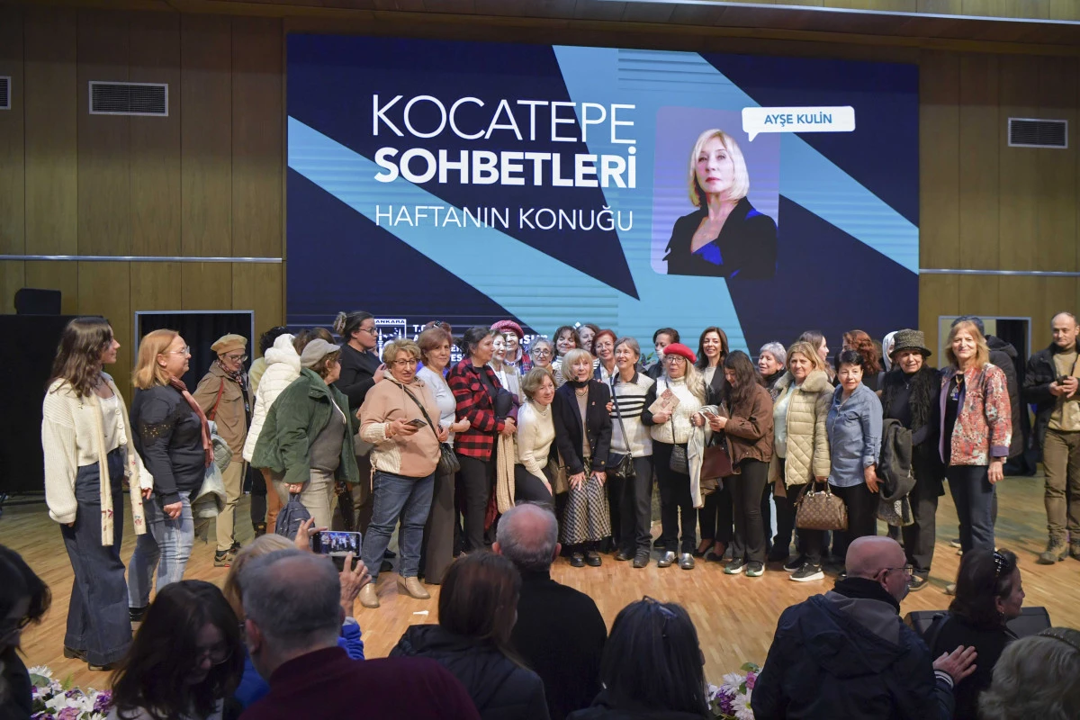 Ayşe Kulin Mihenk Taşı Eserlerini Ankaralılar İ&ccedil;in Anlattı