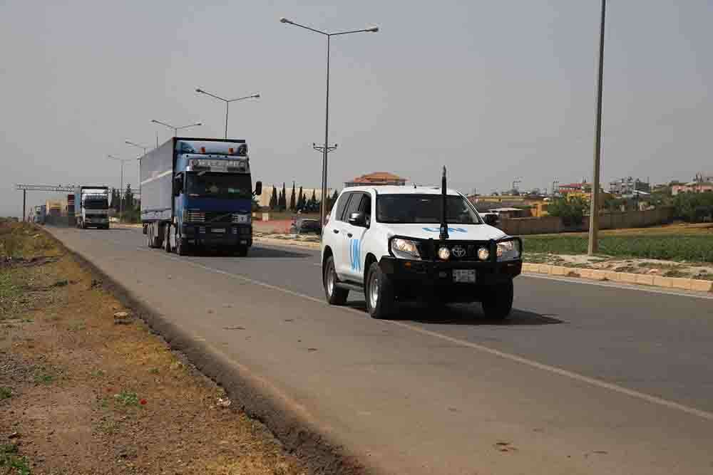 BM'den İdlib'e 73 tır insani yardım