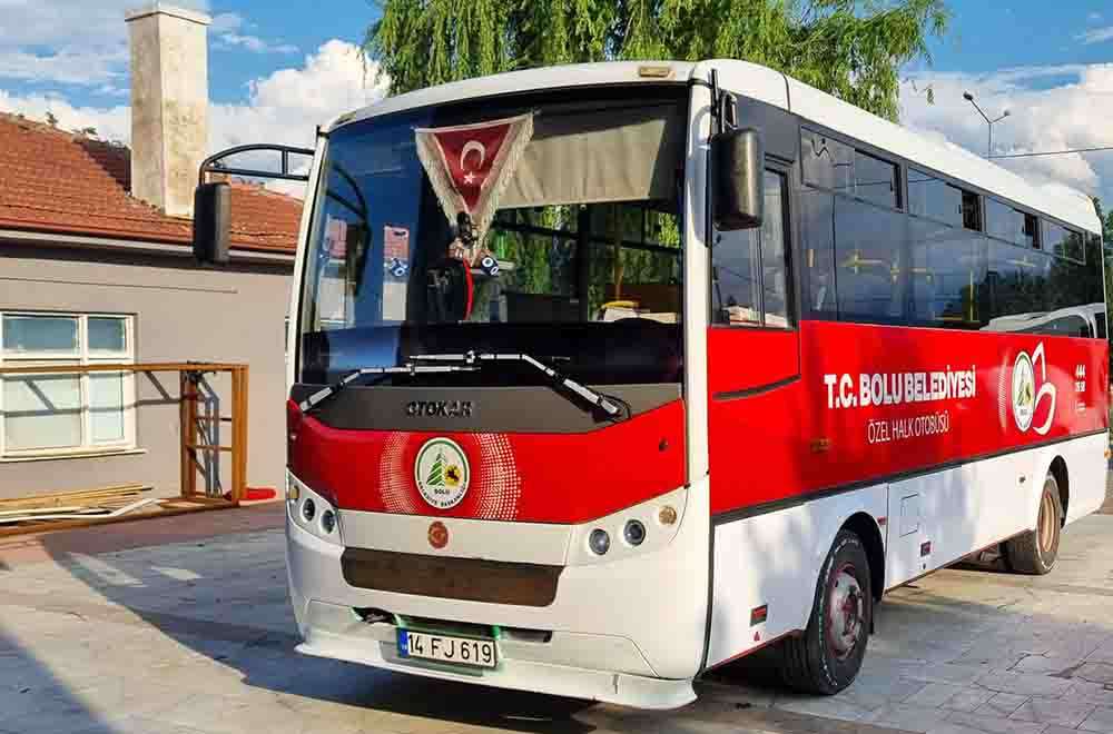 Bolu Belediyesi halk otobüsü bilet fiyatlarına yüzde 40 yapıldı