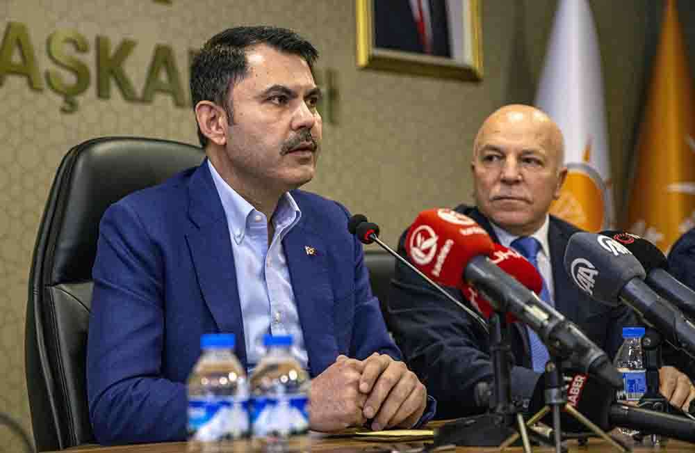 Çevre, Şehircilik ve İklim Değişikliği Bakanı Kurum, Erzurum'da