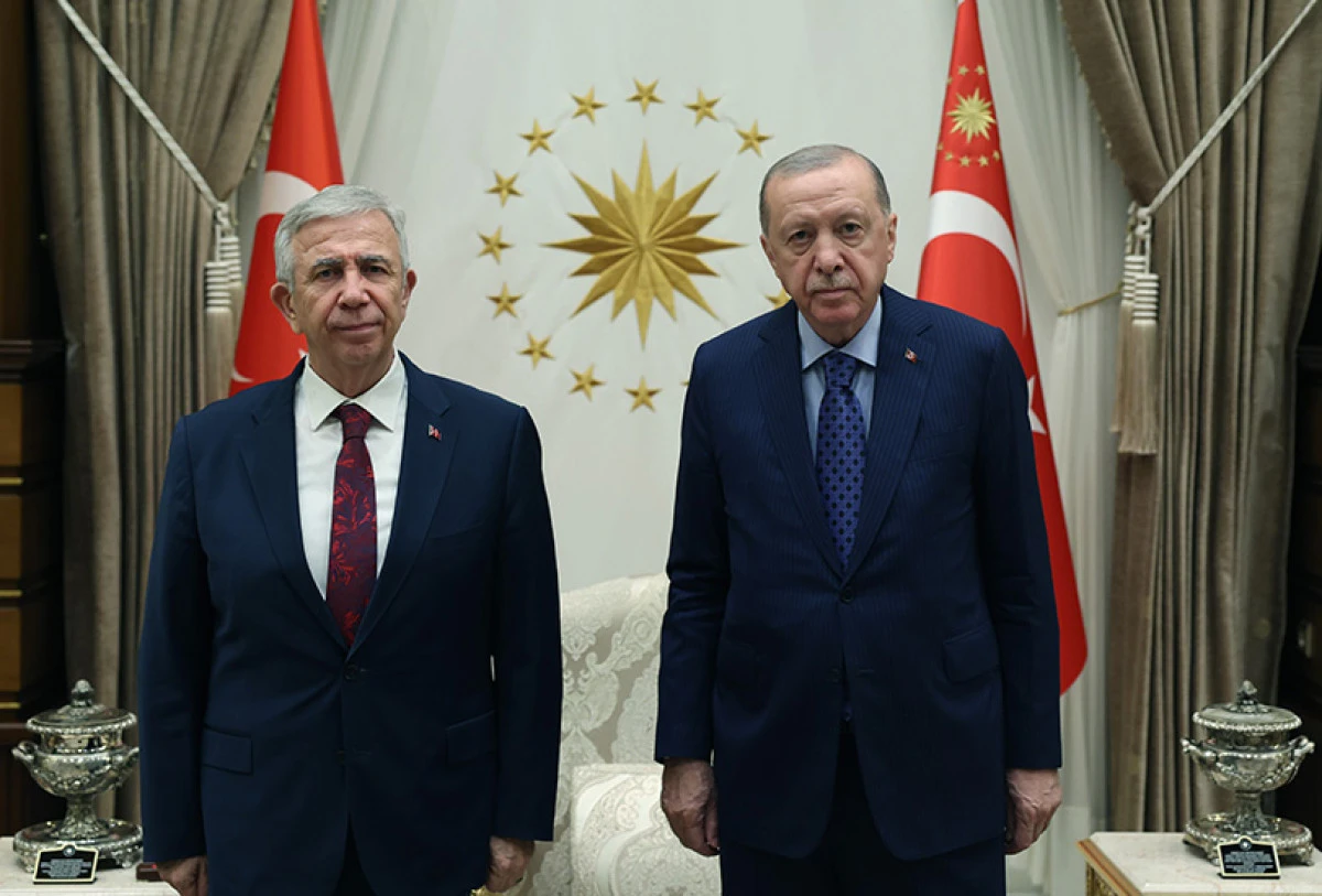 Cumhurbaşkanı Erdoğan, ABB Başkanı Yavaş'ı kabul etti