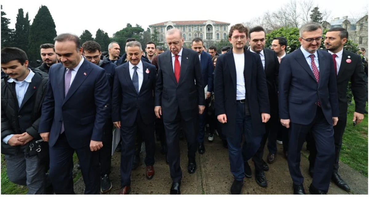 Cumhurbaşkanı Erdoğan Boğazi&ccedil;i &Uuml;niversitesi Erkek ve Kız Yurtlarının A&ccedil;ılışını Yaptı