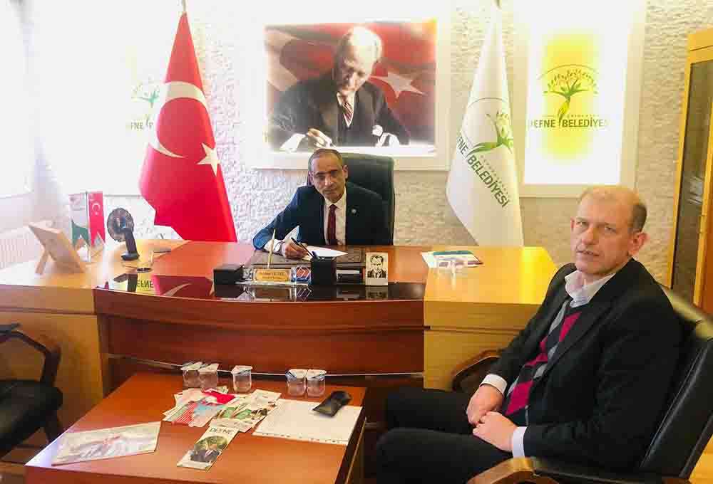 Defne belediye başkanı  İbrahim Güzel den anlamlı destek geldi. 