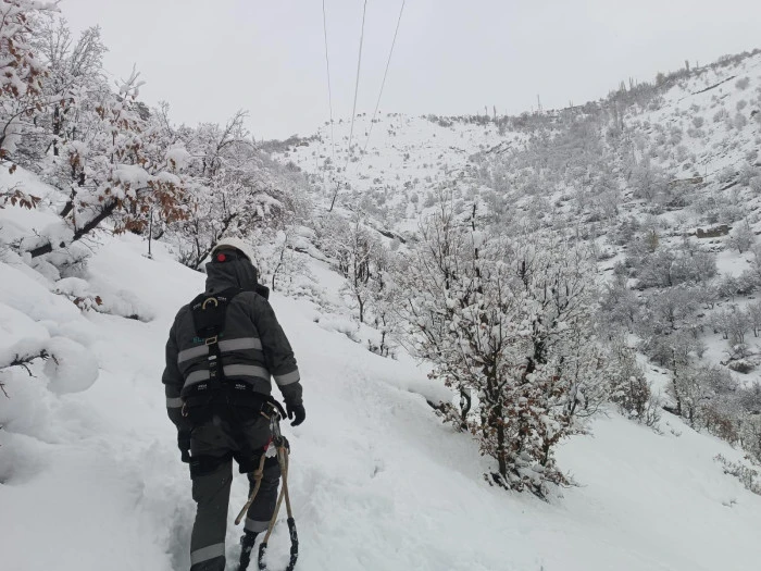 Dicle Elektrik&rsquo;ten Karla Tarihi M&uuml;cadele, Eksi 20 Derecede Kesintisiz Enerji Sınavı!