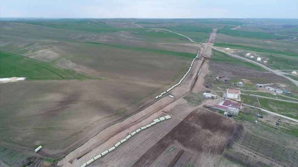 Diyarbakır Başlar Barajı'nda 14 bin 520 dekar alan sulamaya hazır hale getirildi