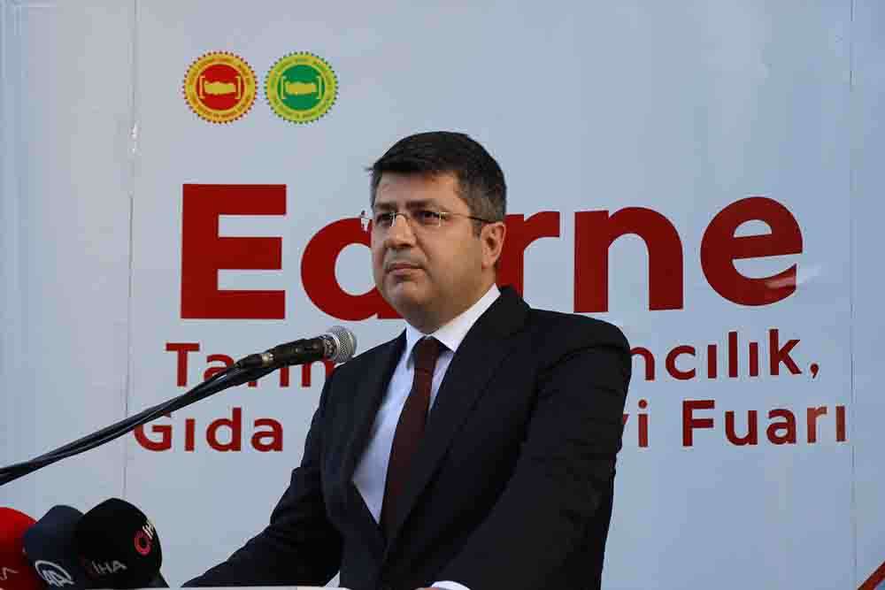 Edirne Tarım Hayvancılık Gıda ve Sanayi Fuarı açıldı