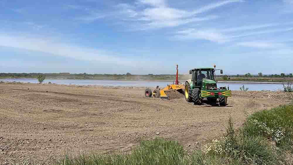 Edirne'de çeltik ekim mesaisi başladı