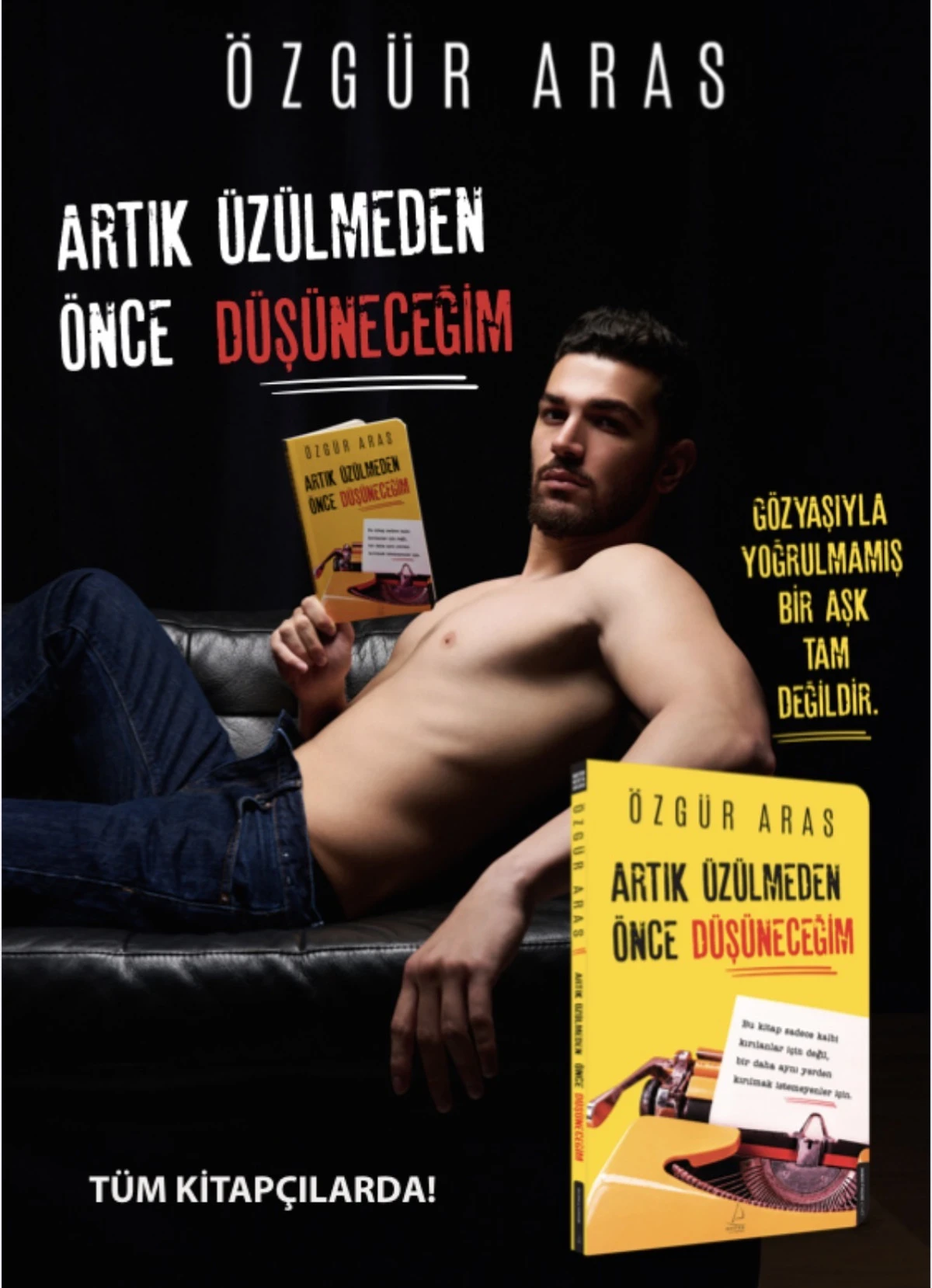 Erkekler de ayrılırken &uuml;z&uuml;l&uuml;r&hellip; &Ouml;zg&uuml;r Aras&rsquo;ın yeni kitabı ezber bozuyor