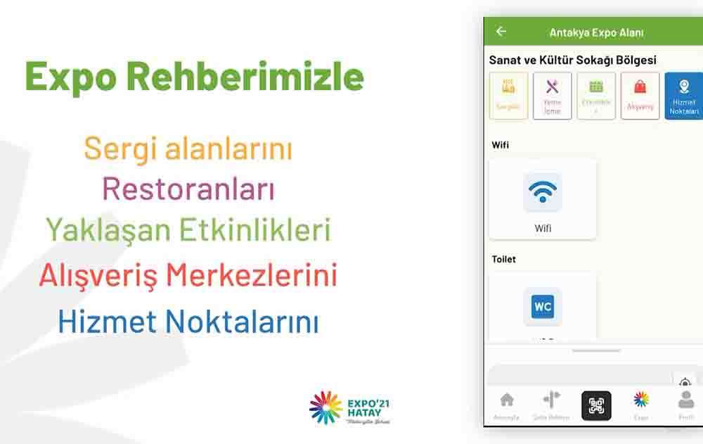 EXPO 2021 Hatay’ın mobil uygulaması hayata girdi. 