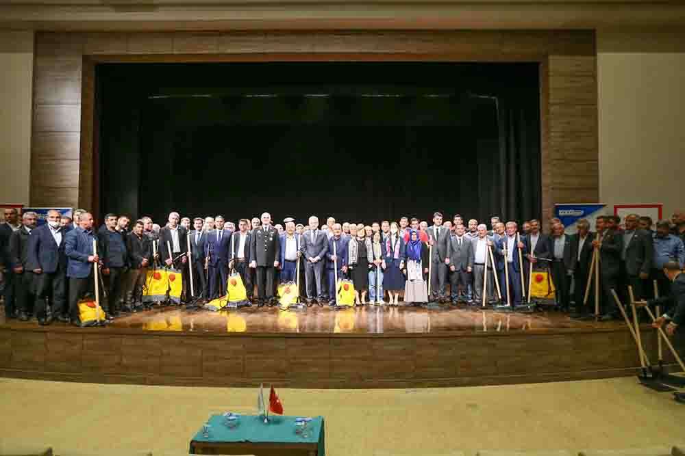 Gaziantep'te 180 orman köyüne yangınlara karşı malzeme ve eğitim desteği