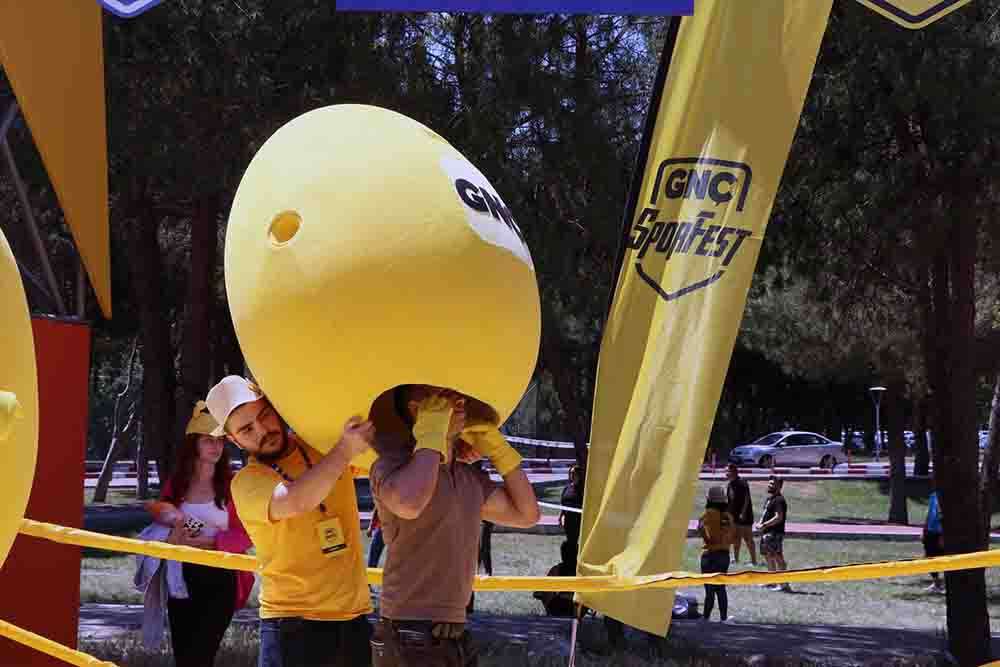 GNÇ Sporfest 2022, Ege Üniversitesi'nde çeşitli etkinliklerle sürüyor
