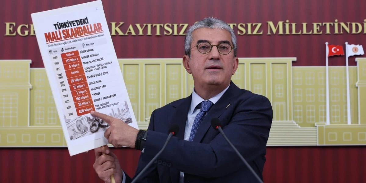 G&ouml;khan G&uuml;naydın&rsquo;dan TBMM&rsquo;de Bomba A&ccedil;ıklama: 2.2 Milyar Lirayla Etkin Pişmanlık Gayreti