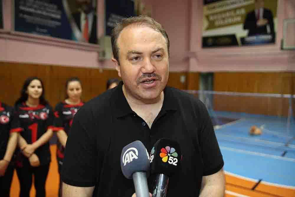 Golbol Kadın Milli Takımı Ordu'da kampa girdi