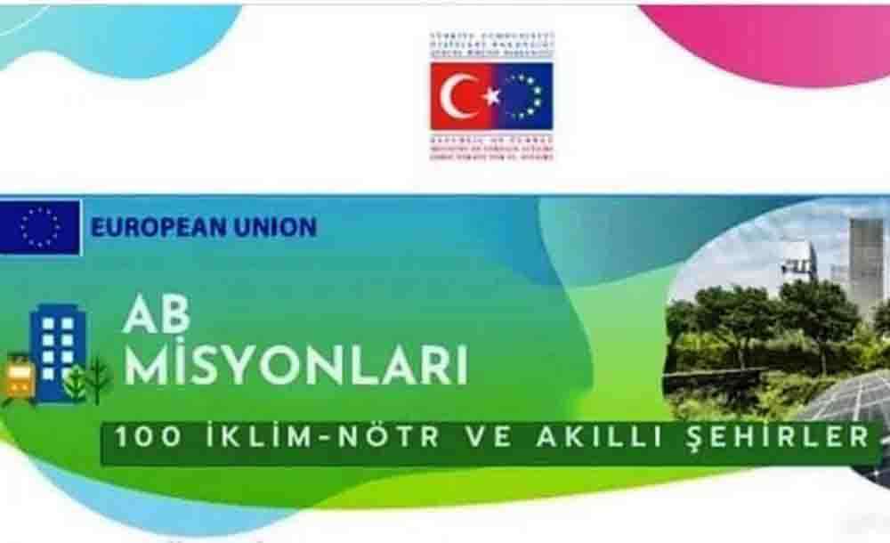 Hatay Ufuk Avrupa Şehirler Misyonu 100 İklim Nötr ve Akıllı Şehirler Niyet Beyanı çağrısına yaptığı başvuru ön kabulden geçti.