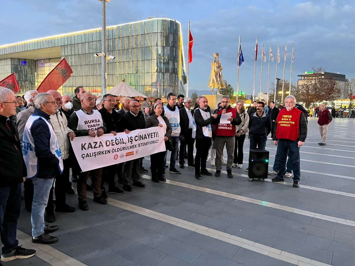 İş Cinayetlerine Tepki: DİSK: 