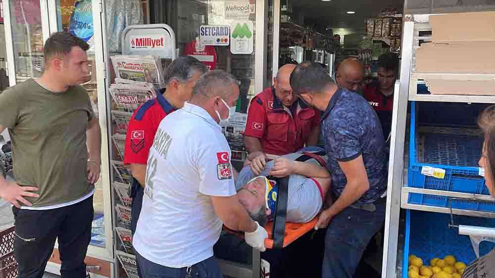Isparta'da düşen yük asansöründeki 2 market çalışanı yaralandı