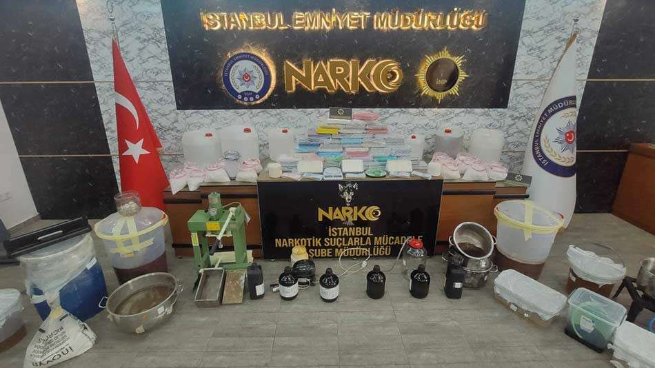 İstanbul'un 19 Günlük Uyuşturucu Operasyonları