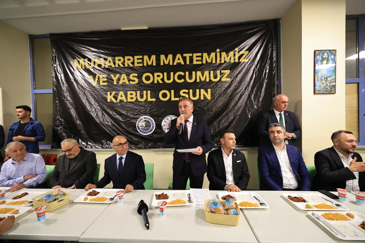 Kartal&rsquo;da Canlar Sofra Etrafında Birleşti: Yas-ı Matem Oru&ccedil;ları Birlik ve Beraberlik İ&ccedil;in A&ccedil;ıldı