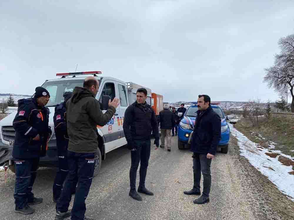 Kaybolan kişi için arama çalışması başlatıldı