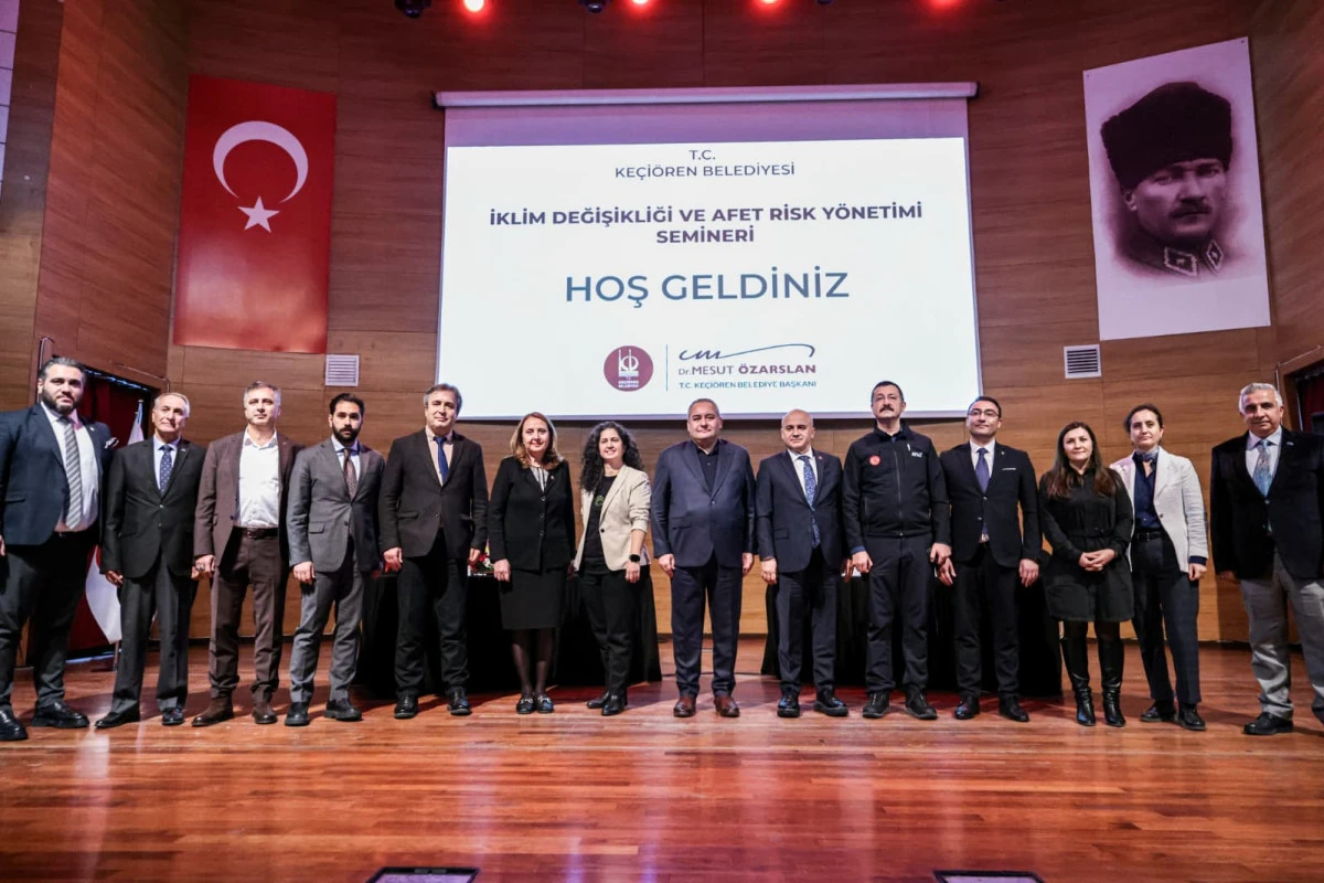 Keçiören Belediyesi'nden Önemli Seminer: İklim Değişikliği ve Afet Risk Yönetimi
