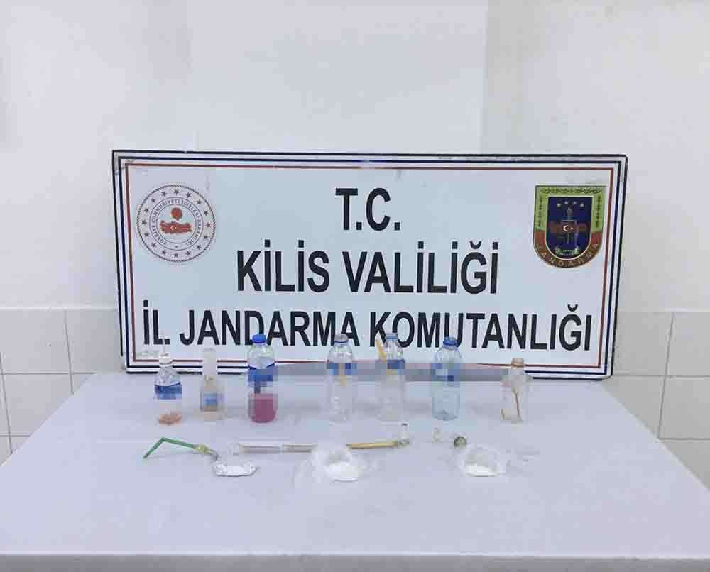 Kilis'te uyuşturucu operasyonu