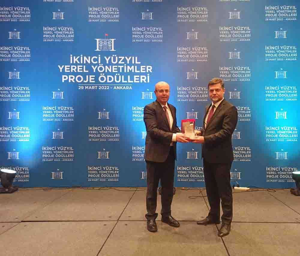 Kırşehir Belediyesi’nin kır-köy projesine ödül verildi.   