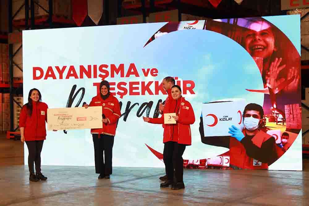 Kızılay’a 6 saatte 104 Milyon Liralık Rekor Bağış Yapıldı