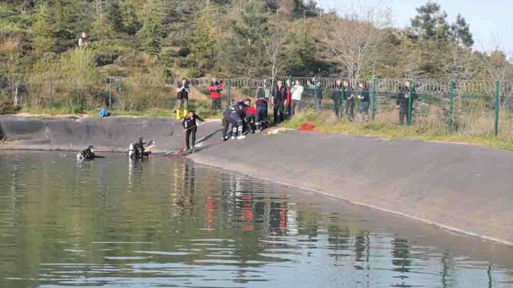 Kocaeli'de sulama göletine giren çocuk boğuldu