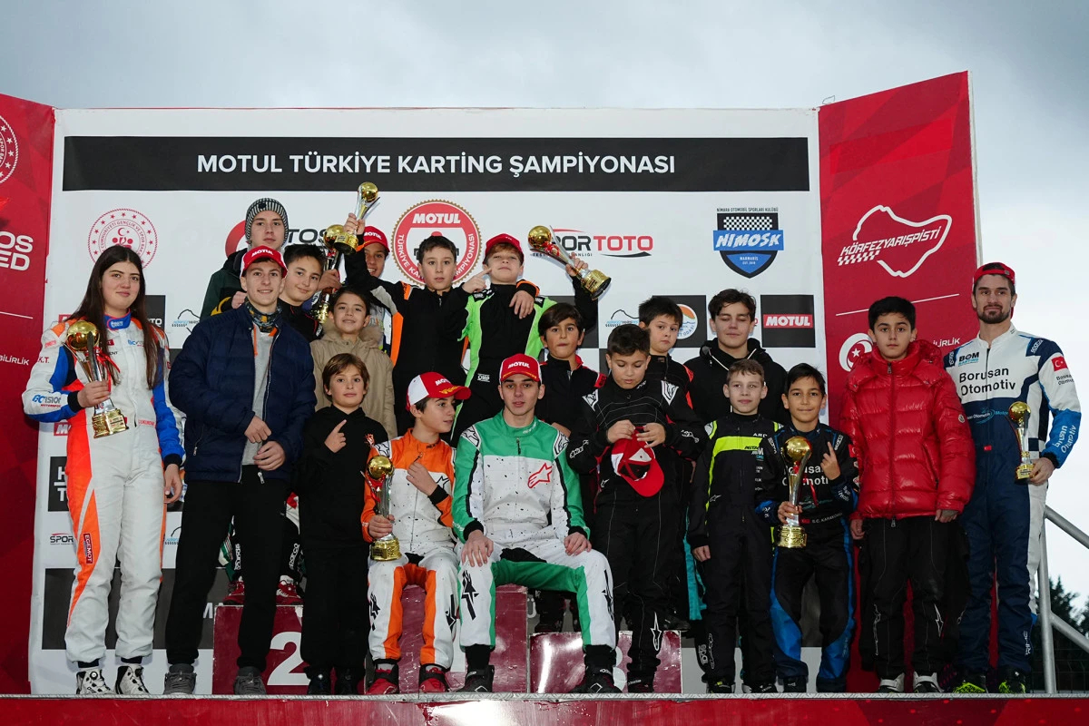 K&ouml;rfez Pisti&rsquo;nde Şampiyonluk Heyecanı, Karting Sezonu Final Yaptı