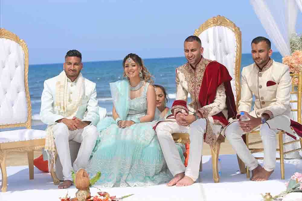 Kuşadası Hint düğününe ev sahipliği yaptı