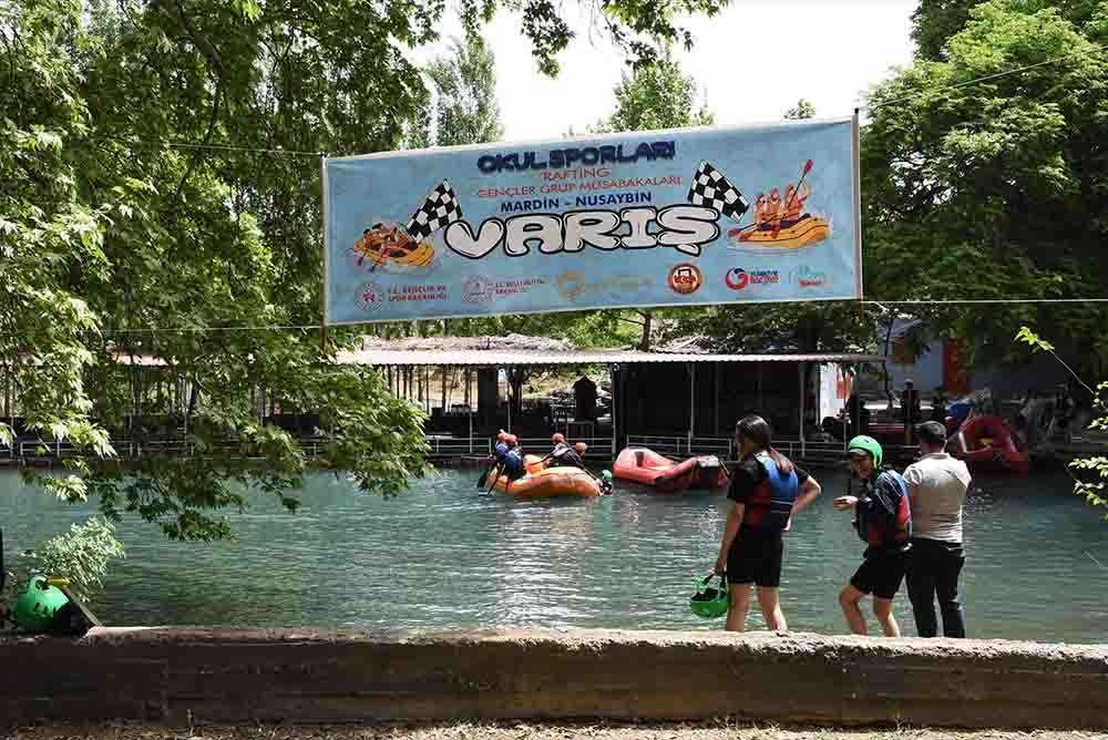 Mardin'de Rafting Okul Sporları Şampiyonası grup müsabakaları yarın yapılacak