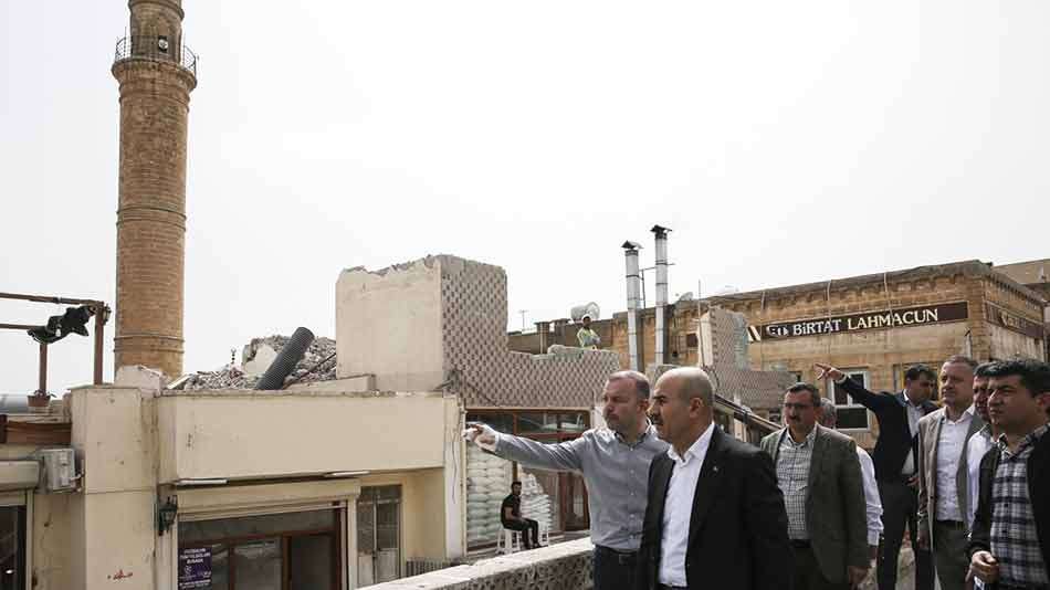 Mardin'in tarihi dokusu betonarme yapılardan arındırılıyor