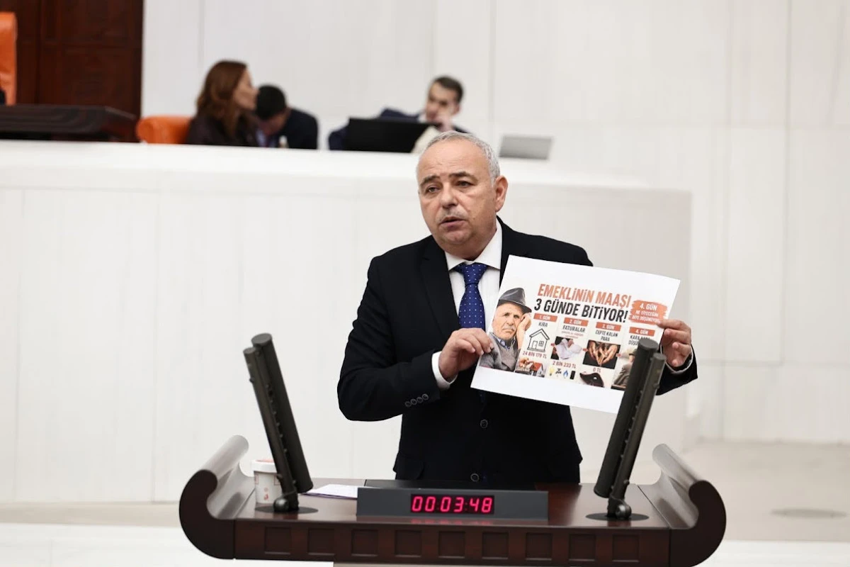 Mecliste Maymuncuk! Benzetmesi: T&Uuml;İK İle Emeklinin Cebinden 11 Bin TL &Ccedil;aldılar!