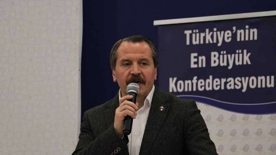 Memur-Sen Genel Başkanı Yalçın, Burdur'da konuştu