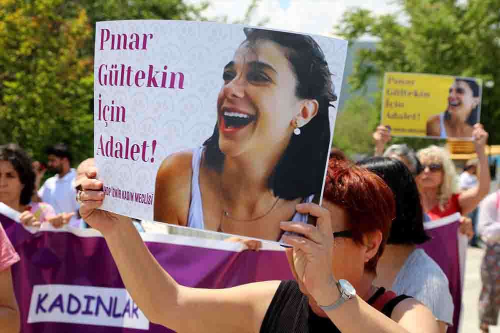 Muğla'da Pınar Gültekin cinayeti davasının on ikinci duruşması görülüyor