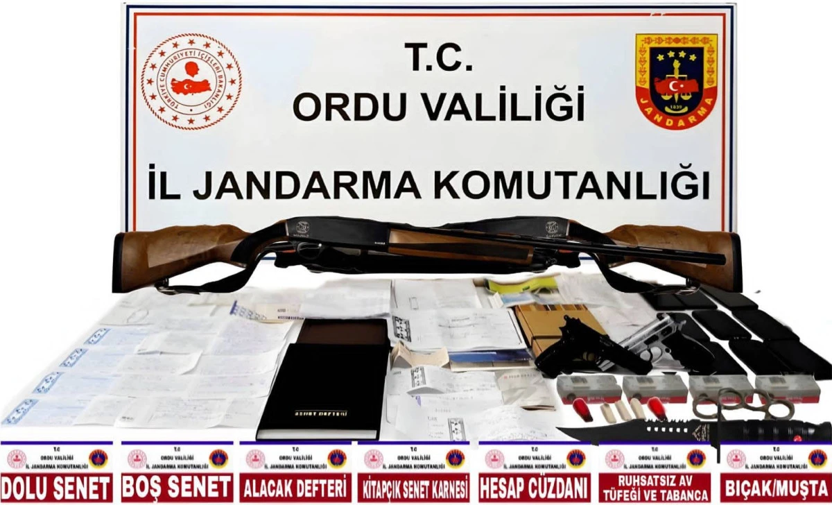 Ordu Merkezli Dev Dolandırıcılık Operasyonu: 37 Milyon TL Değerinde Senet ve Çek Ele Geçirildi!