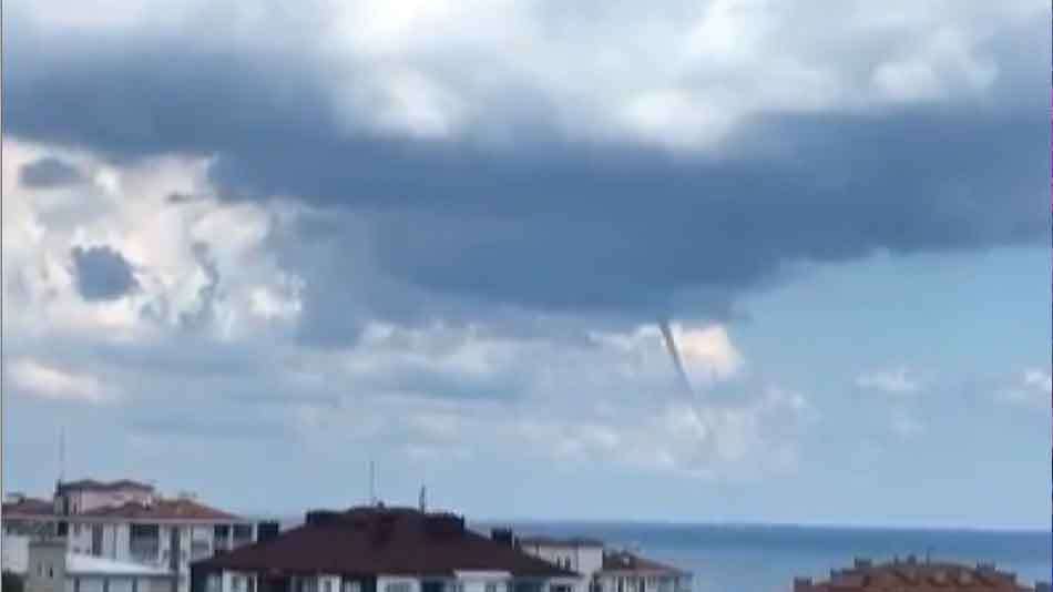 Ordu'da denizin üzerinde son birkaç günde iki kez hortum görüldü