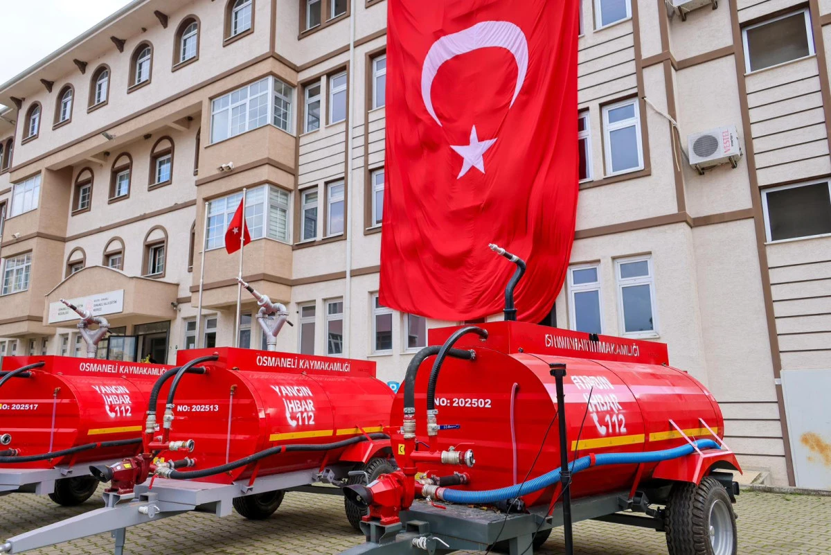 Osmaneli'de Yangına Karşı Büyük Güçlendirme: Tankersiz Köy Kalmadı!