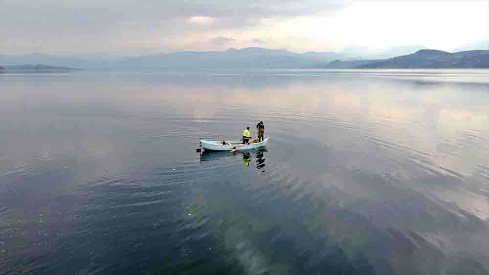 Osmaniye'deki balıkçılar av yasağı öncesi son ağlarını atıyorlar 