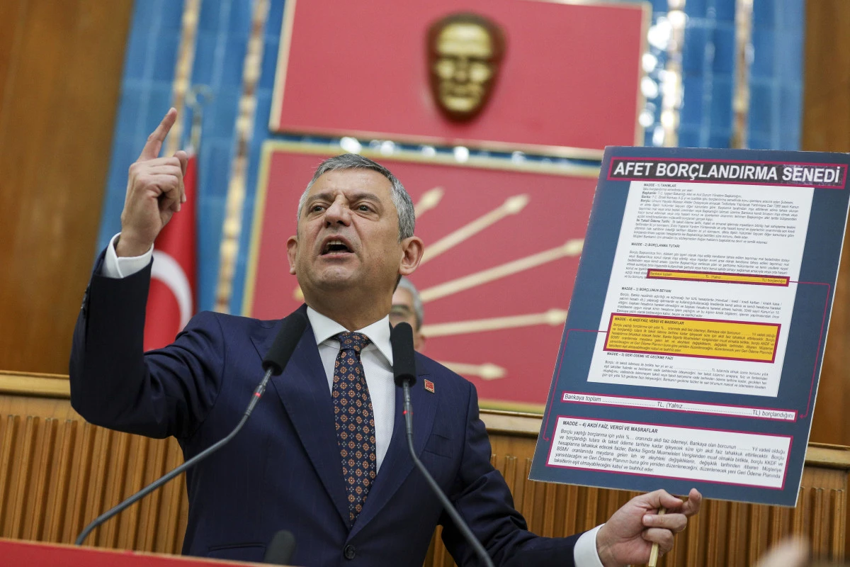 &Ouml;zg&uuml;r &Ouml;zel TBMM Grup Toplantısında Emeklimiz, Asgari &Uuml;cretlimiz ve &Ccedil;ift&ccedil;imiz A&ccedil;