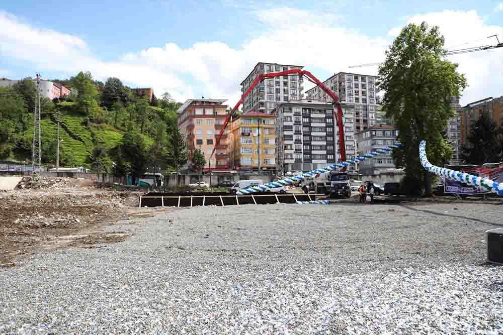 Recep Tayyip Erdoğan Üniversitesi Sağlık Bilimleri Fakültesi temel atma töreni