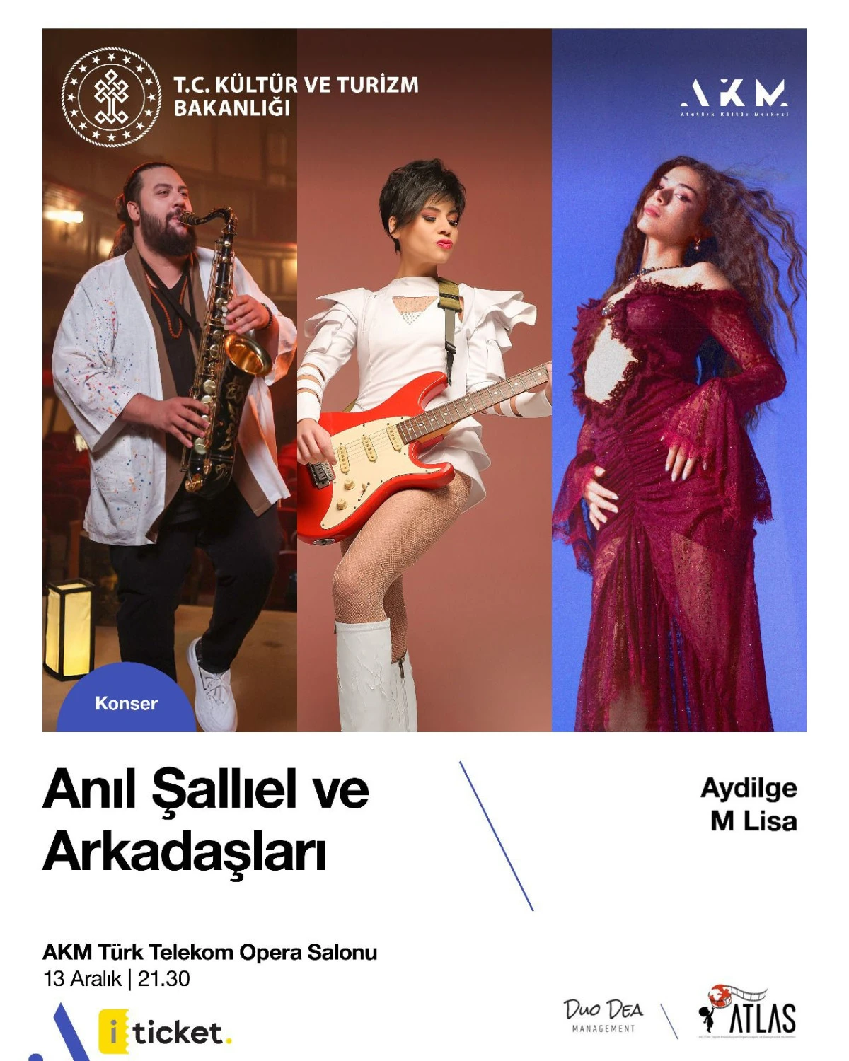 Saksafon Virtüözü Anıl Şallıel ve Arkadaşları Konser Serisi Dinleyicilerle Buluşuyor