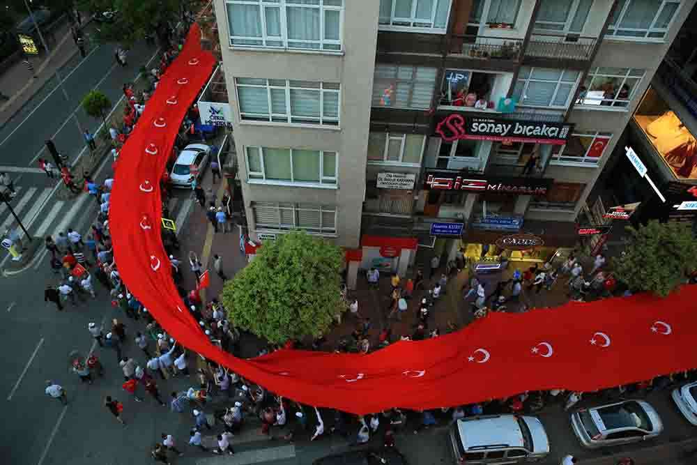 Samsun'da iki yıl aradan sonra 1919 metrelik bayrakla yürüyüş yapılacak